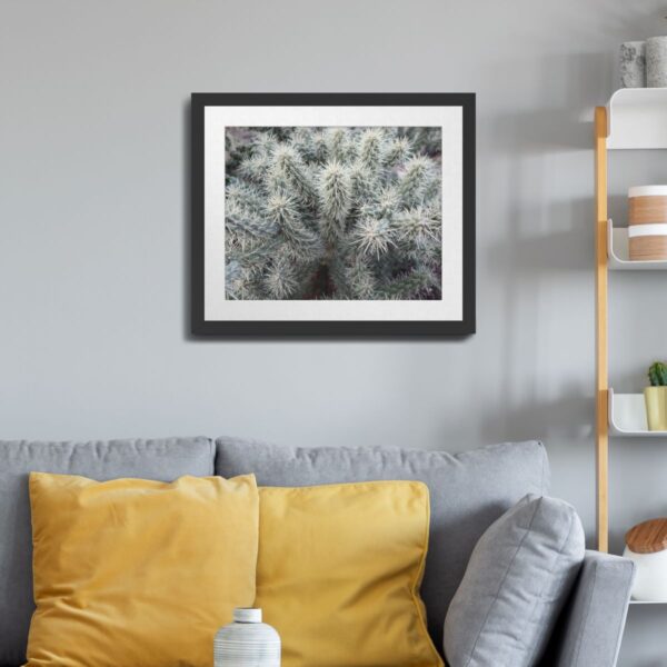 Cholla Cactus Wall Art – Southwestern Arizona Desert Landscape - Image 4