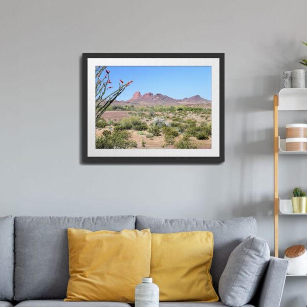 Ocotillo Cactus Wall Art – Southwestern Desert Landscape - Image 5