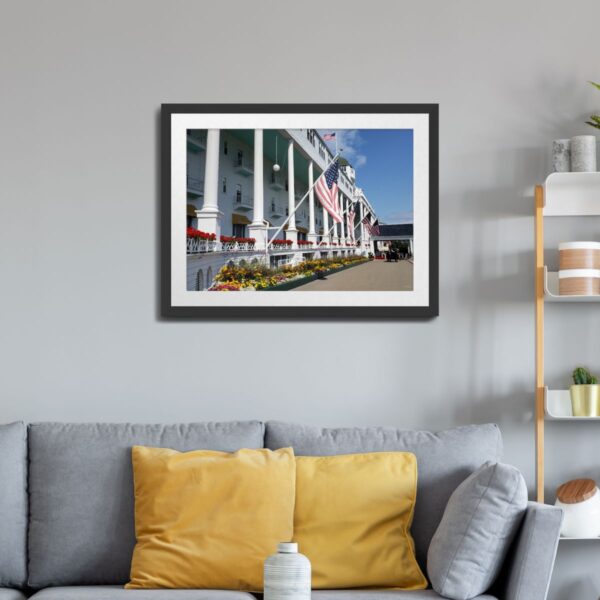 Grand Hotel on Mackinac Island, Michigan - Historic Elegance Wall Art - Image 2