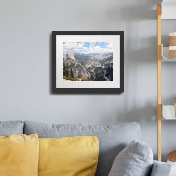 Half Dome with Vernal and Nevada Falls Wall Art – Yosemite National Park, California - Image 4