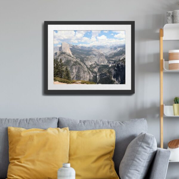 Half Dome with Vernal and Nevada Falls Wall Art – Yosemite National Park, California - Image 3