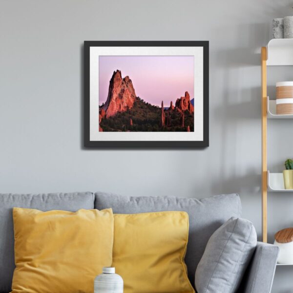 Sunset at Garden of the Gods Wall Art – Colorado Springs, Colorado - Image 5