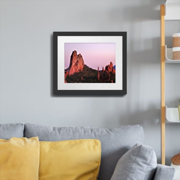 Sunset at Garden of the Gods Wall Art – Colorado Springs, Colorado - Image 4