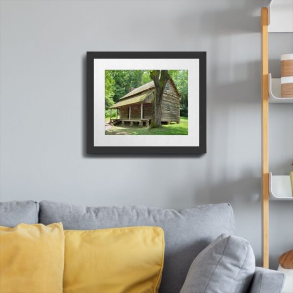 19th Century Home in Cades Cove, Great Smoky Mountains Wall Art - Image 4