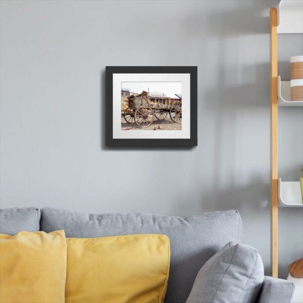 Antique Wagon in the Ghost Town of Belmont, Nevada - Historic Wall Art Print - Image 5