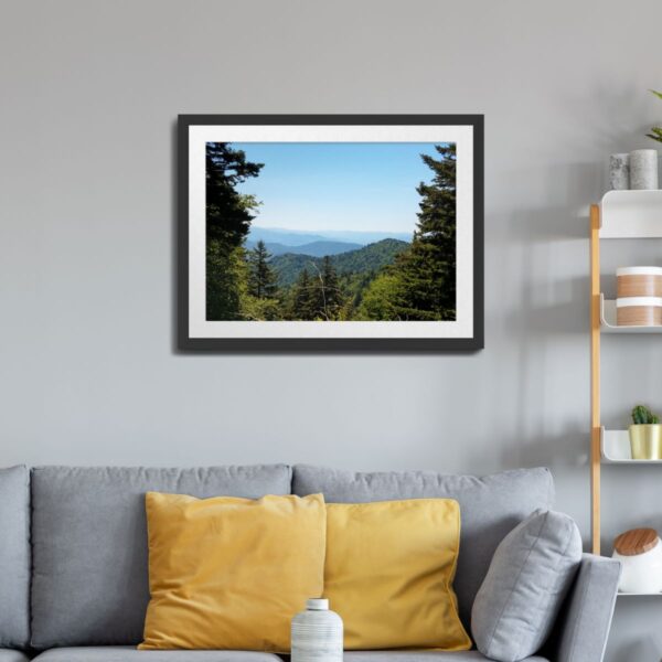 Majestic Blue Ridge Mountains in North Carolina - Scenic Landscape Art Print - Image 2