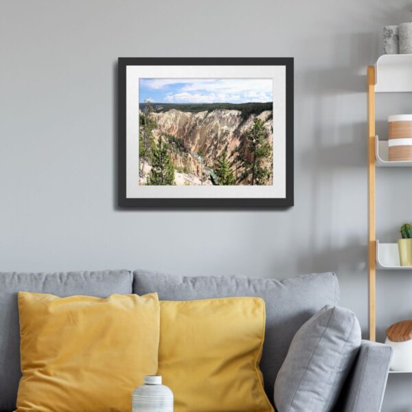 Grand Canyon of the Yellowstone – Yellowstone National Park Landscape Print - Image 3