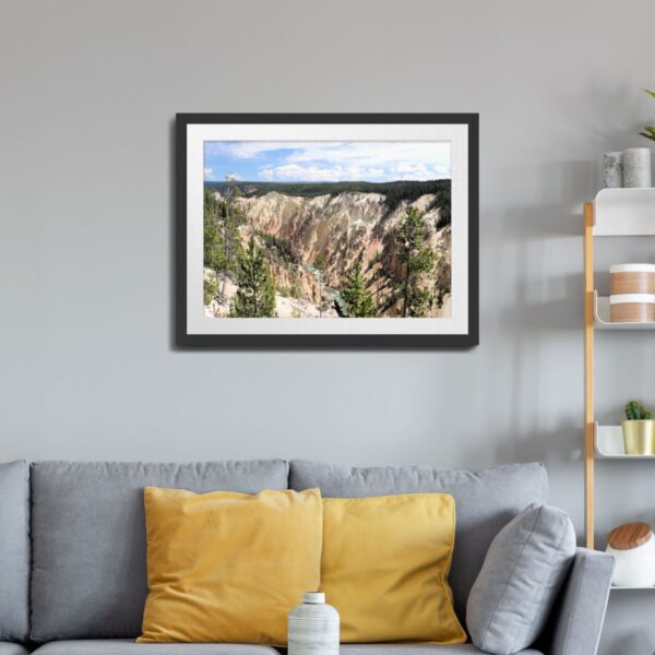 Grand Canyon of the Yellowstone – Yellowstone National Park Landscape Print - Image 2