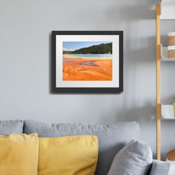 Grand Prismatic Spring Print - Yellowstone National Park Landscape Art - Image 4