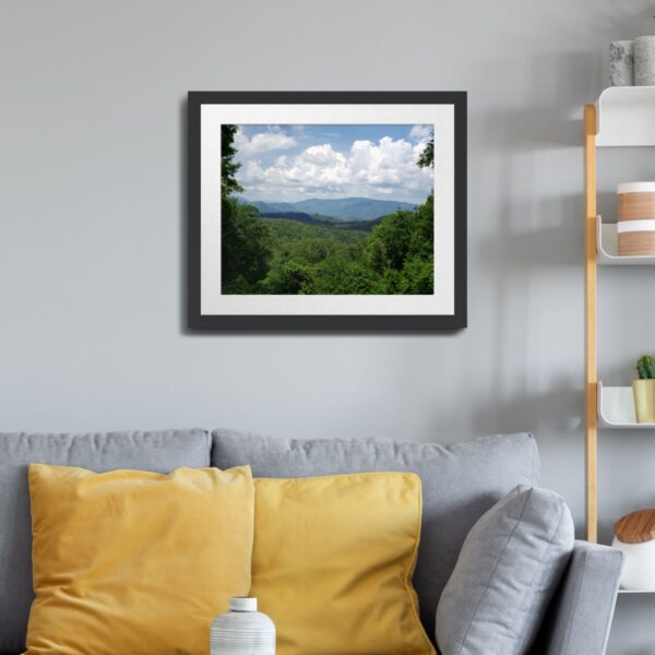 Great Smoky Mountains National Park Scenic View in Tennessee Wall Art - Image 3