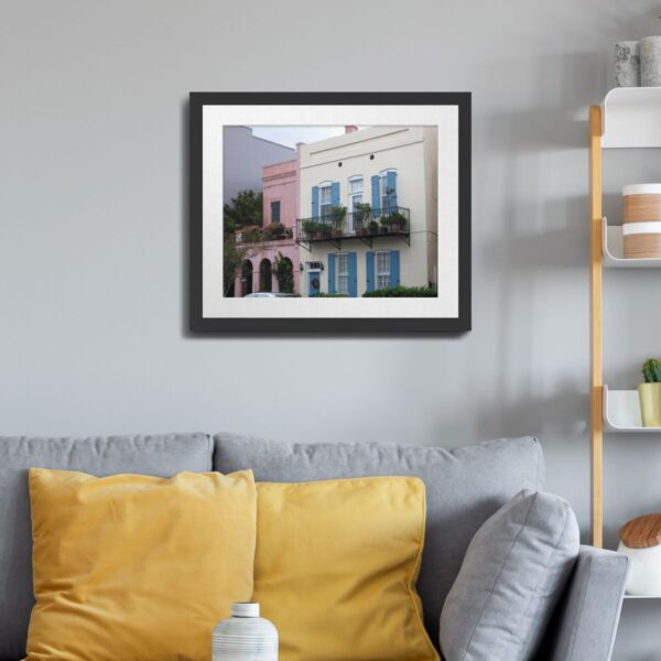 Historic Rainbow Row Houses in Charleston, South Carolina Photography - Image 3