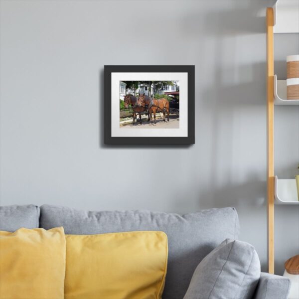 Horse and Carriage on West Bluff, Mackinac Island - Scenic Wall Art Print - Image 5