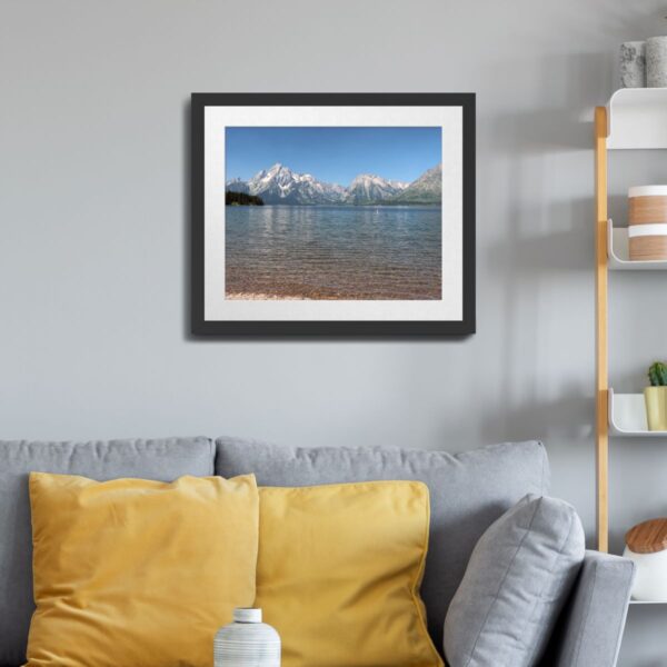 Jackson Lake Shoreline Print - Grand Teton National Park Landscape Art Print - Image 3