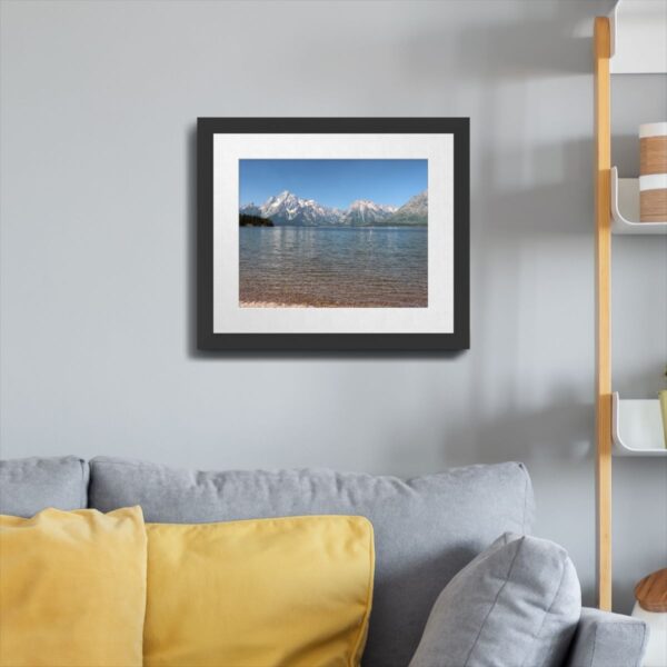 Jackson Lake Shoreline Print - Grand Teton National Park Landscape Art Print - Image 4