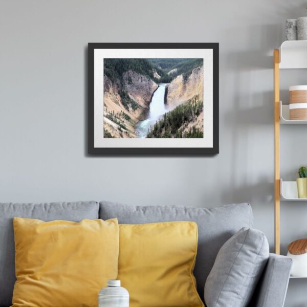 Lower Yellowstone Falls Art Print - Yellowstone National Park - Image 3