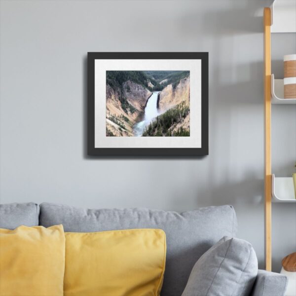 Lower Yellowstone Falls Art Print - Yellowstone National Park - Image 4