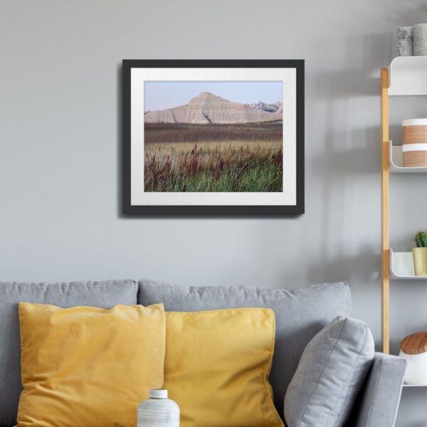 Reeds at Badlands National Park, South Dakota Wall Art - Image 3