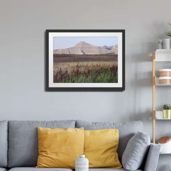 Reeds at Badlands National Park, South Dakota Wall Art - Image 2