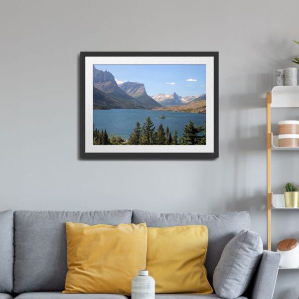 Saint Mary Lake at Glacier National Park - Montana Wall Art Print - Image 2