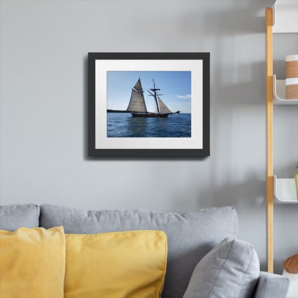 Schooner on Lake Huron near Mackinac Island - Nautical Wall Art Print - Image 4