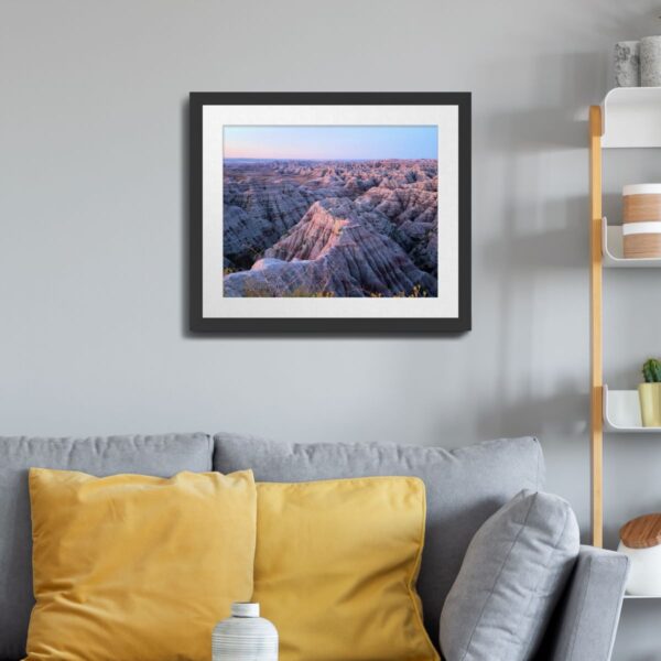 Sunrise at Badlands National Park, South Dakota Wall Art - Image 3