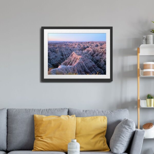 Sunrise at Badlands National Park, South Dakota Wall Art - Image 2