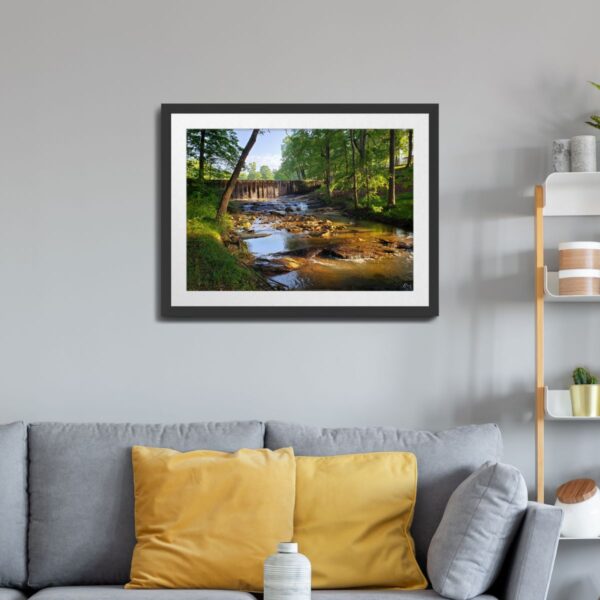 Tranquil Waterfall Scene - Central North Carolina Nature Photography - Image 2