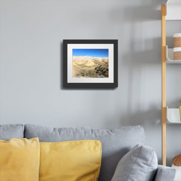 Yellow Mounds at Badlands National Park, South Dakota Wall Art - Image 5