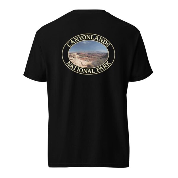 Canyonlands National Park T-Shirt – Scenic Moab Landscape Comfort Colors Heavyweight Tee (Back print, transparent graphic) - Image 4