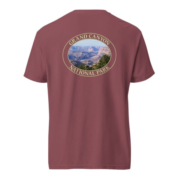 Grand Canyon National Park T-Shirt - Colorado River Graphic on Comfort Colors Heavyweight (Back Print - Transparent Graphic) - Image 5