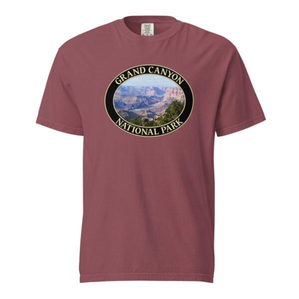 Grand Canyon National Park T-Shirt - Colorado River Graphic on Comfort Colors Heavyweight (Front Print - Black Graphic) - Image 4