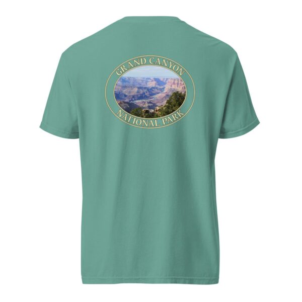 Grand Canyon National Park T-Shirt - Colorado River Graphic on Comfort Colors Heavyweight (Back Print - Transparent Graphic) - Image 6