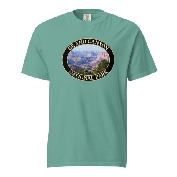 Grand Canyon National Park T-Shirt - Colorado River Graphic on Comfort Colors Heavyweight (Front Print - Black Graphic) - Image 5