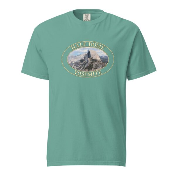 Yosemite National Park T-Shirt - Half Dome Graphic on Comfort Colors Heavyweight (Front Print, Transparent Graphic) - Image 5