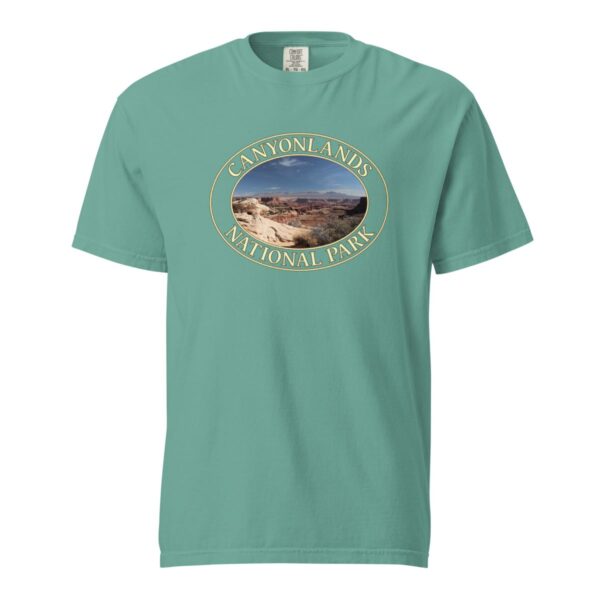 Canyonlands National Park T-Shirt – Scenic Moab Landscape Comfort Colors Heavyweight Tee (Front print, transparent graphic) - Image 5