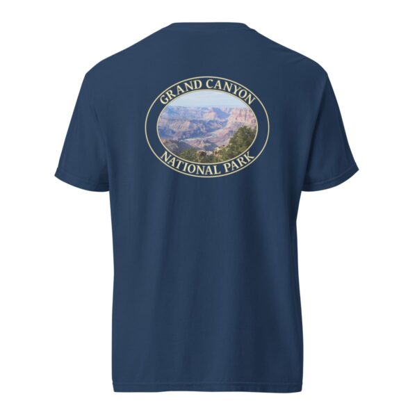 Grand Canyon National Park T-Shirt - Colorado River Graphic on Comfort Colors Heavyweight (Back Print - Transparent Graphic) - Image 7