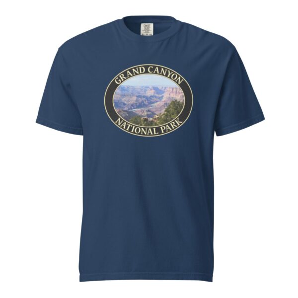 Grand Canyon National Park T-Shirt - Colorado River Graphic on Comfort Colors Heavyweight (Front Print - Black Graphic) - Image 6