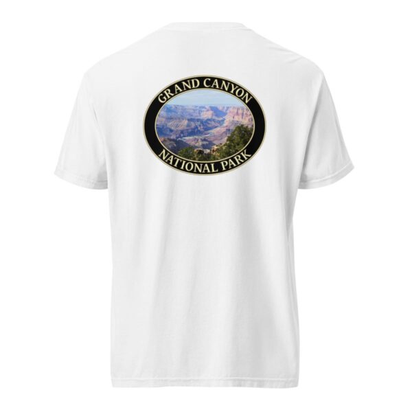 Grand Canyon National Park T-Shirt - Colorado River Graphic on Comfort Colors Heavyweight (Back Print - Black Graphic) - Image 8