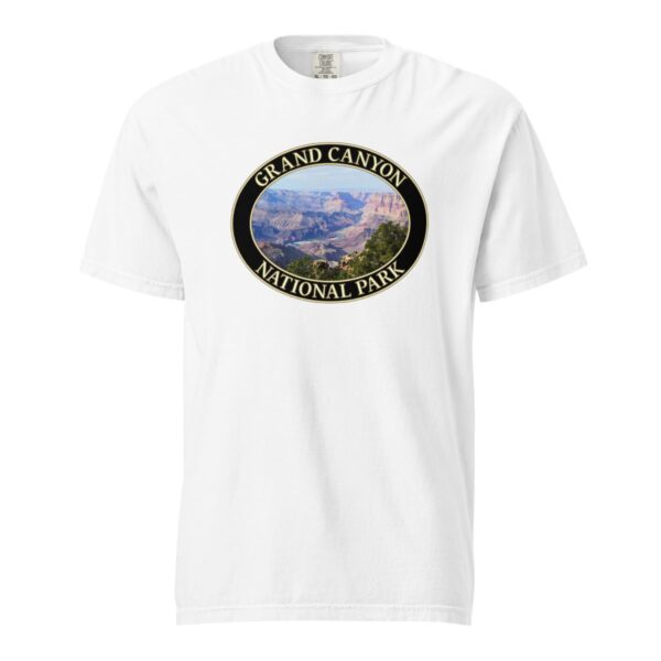 Grand Canyon National Park T-Shirt - Colorado River Graphic on Comfort Colors Heavyweight (Front Print - Black Graphic) - Image 7