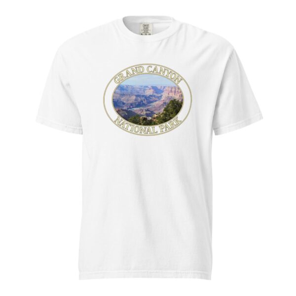 Grand Canyon National Park T-Shirt - Colorado River Graphic on Comfort Colors Heavyweight (Front Print - Transparent Graphic) - Image 7