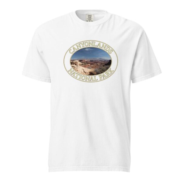 Canyonlands National Park T-Shirt – Scenic Moab Landscape Comfort Colors Heavyweight Tee (Front print, transparent graphic) - Image 7