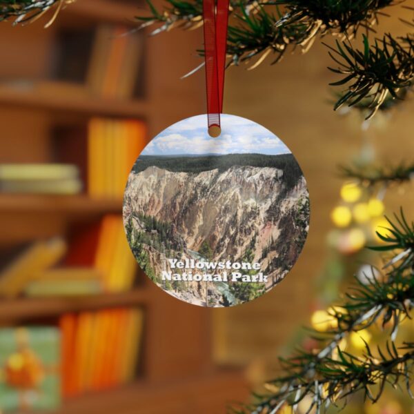 Grand Canyon of the Yellowstone Ornament – Yellowstone National Park Keepsake - Image 3