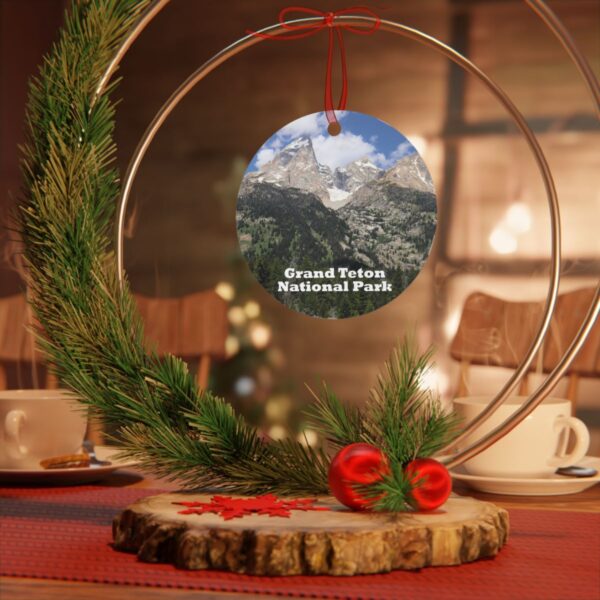 Grand Teton Mountains Ornament – Grand Teton National Park Keepsake - Image 4