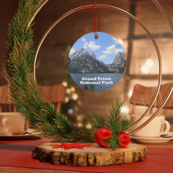 Jenny Lake Ornament – Grand Teton National Park – Serene Mountain Scenery Keepsake - Image 4