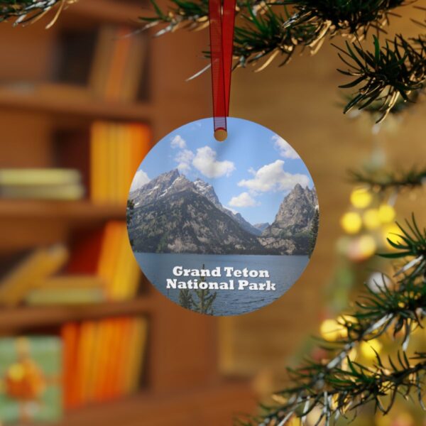 Jenny Lake Ornament – Grand Teton National Park – Serene Mountain Scenery Keepsake - Image 3