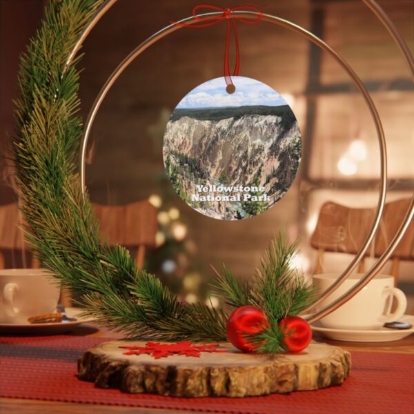 Grand Canyon of the Yellowstone Ornament – Yellowstone National Park Keepsake - Image 4