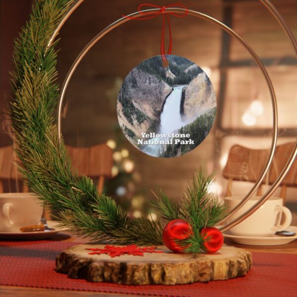 Lower Yellowstone Falls Ornament – Yellowstone National Park Keepsake - Image 4