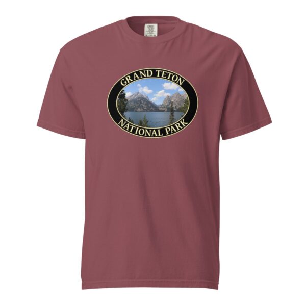 Jenny Lake T-Shirt – Grand Teton National Park Scenic Tee (Front Print, Black Graphic) - Image 4