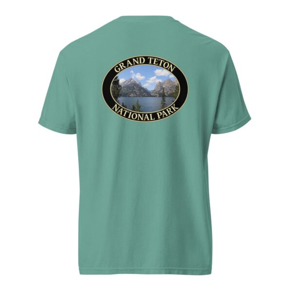 Jenny Lake T-Shirt – Grand Teton National Park Scenic Tee (Back Print, Black Graphic) - Image 6