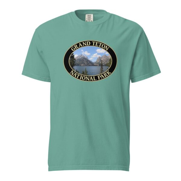 Jenny Lake T-Shirt – Grand Teton National Park Scenic Tee (Front Print, Black Graphic) - Image 5